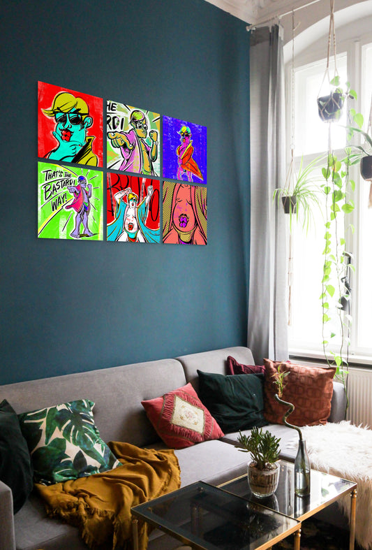 "The Bastardi Way" - 6 Digital Prints Series for Bruno Bastardi™