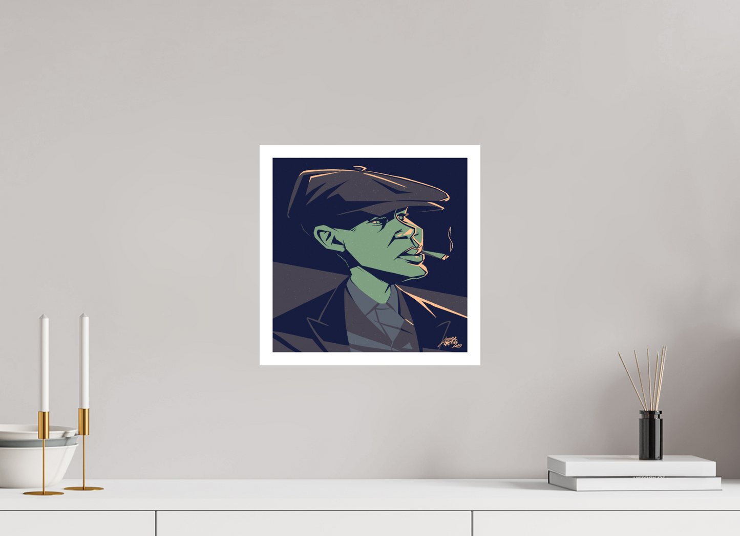 "Tommy Shelby" Fine Art Print - various sizes