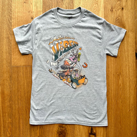 "Amsterdam Vibes" Ultra Cotton Unisex Crewneck T-shirt - different colour variations