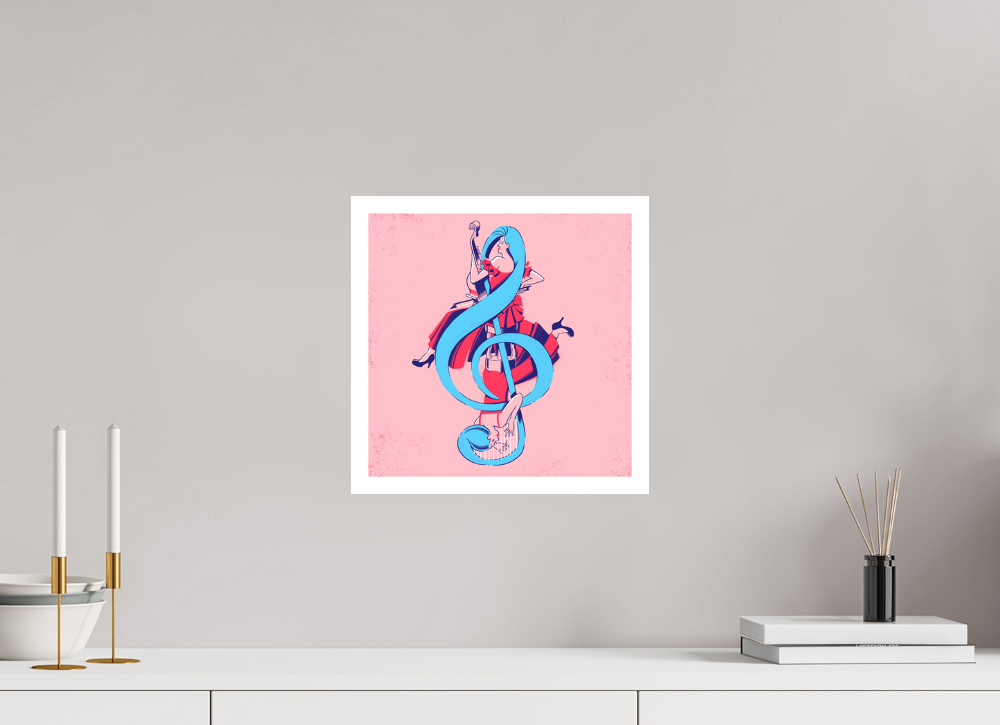 "Symphony of Her" Color Themes Series Fine Art Print