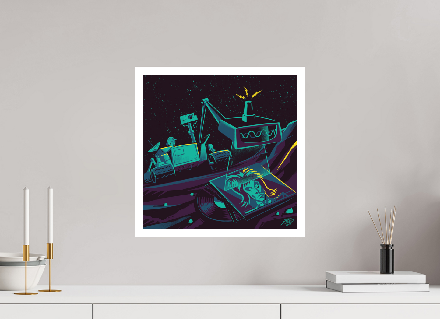 "Life On Mars" Fine Art Print - various sizes