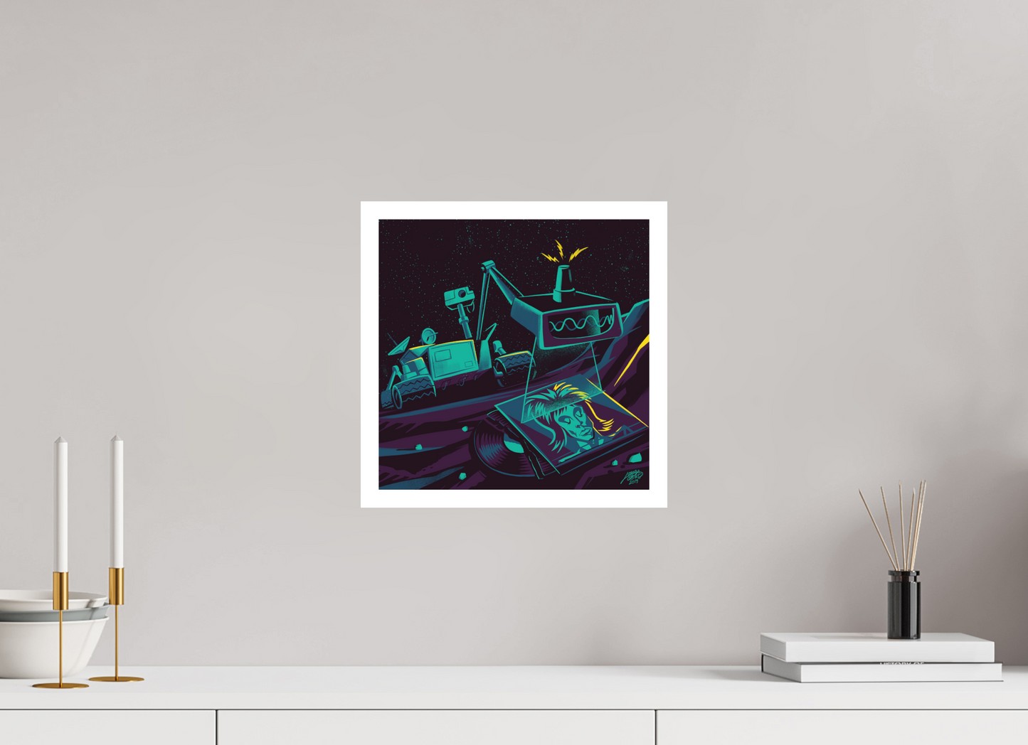 "Life On Mars" Fine Art Print - various sizes