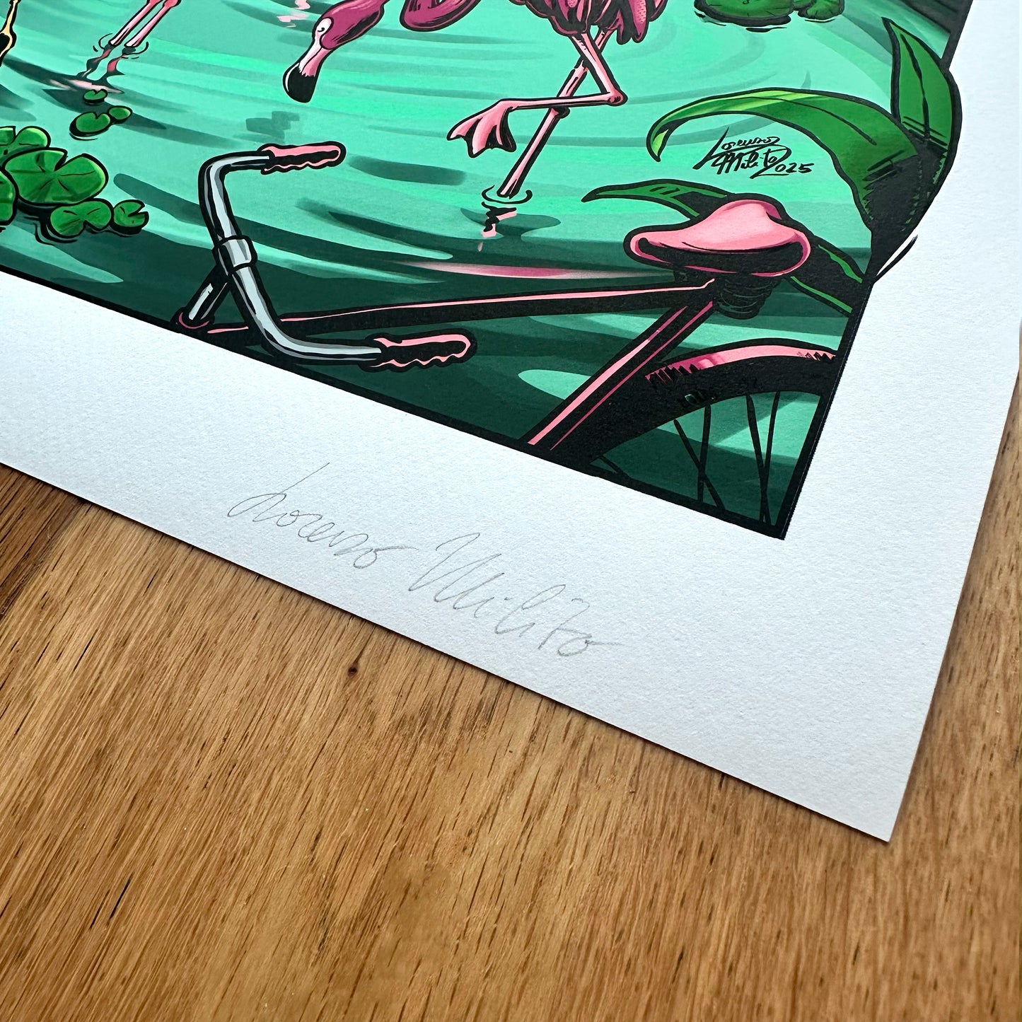 "The Flamboyance Club" Limited Edition Giclée Print - 420 x 594 mm