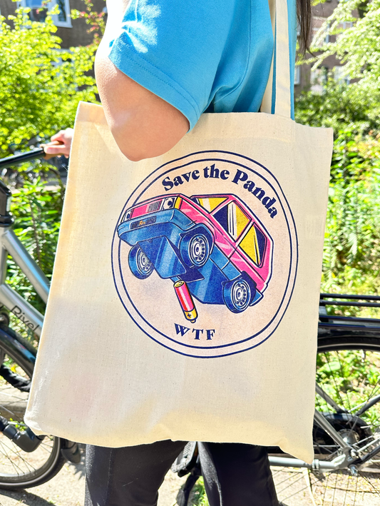 "Save the Panda" Tote Bag