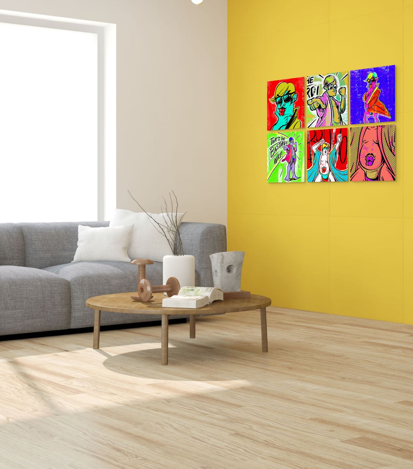 "The Bastardi Way" - 6 Digital Prints Series for Bruno Bastardi™