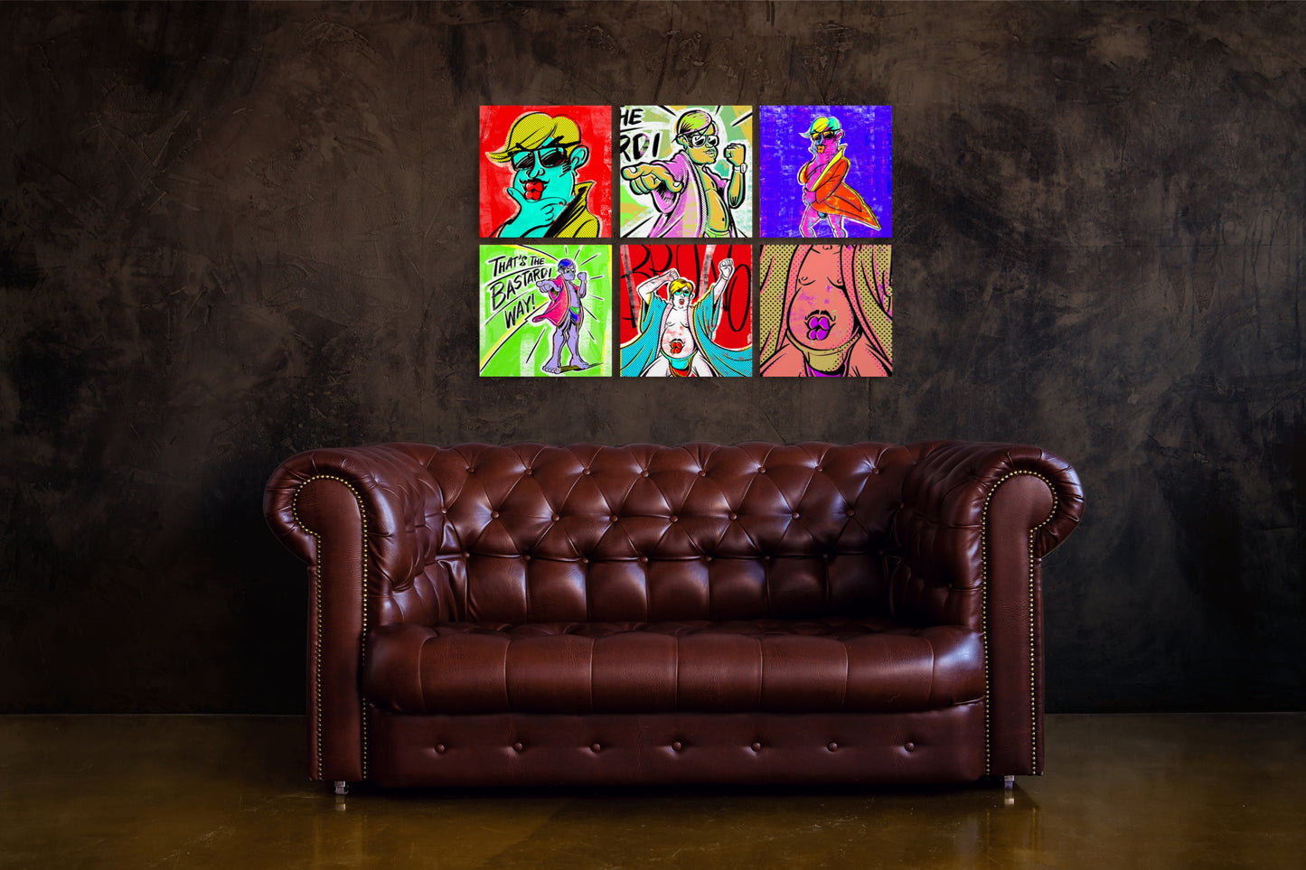 "The Bastardi Way" - 6 Digital Prints Series for Bruno Bastardi™
