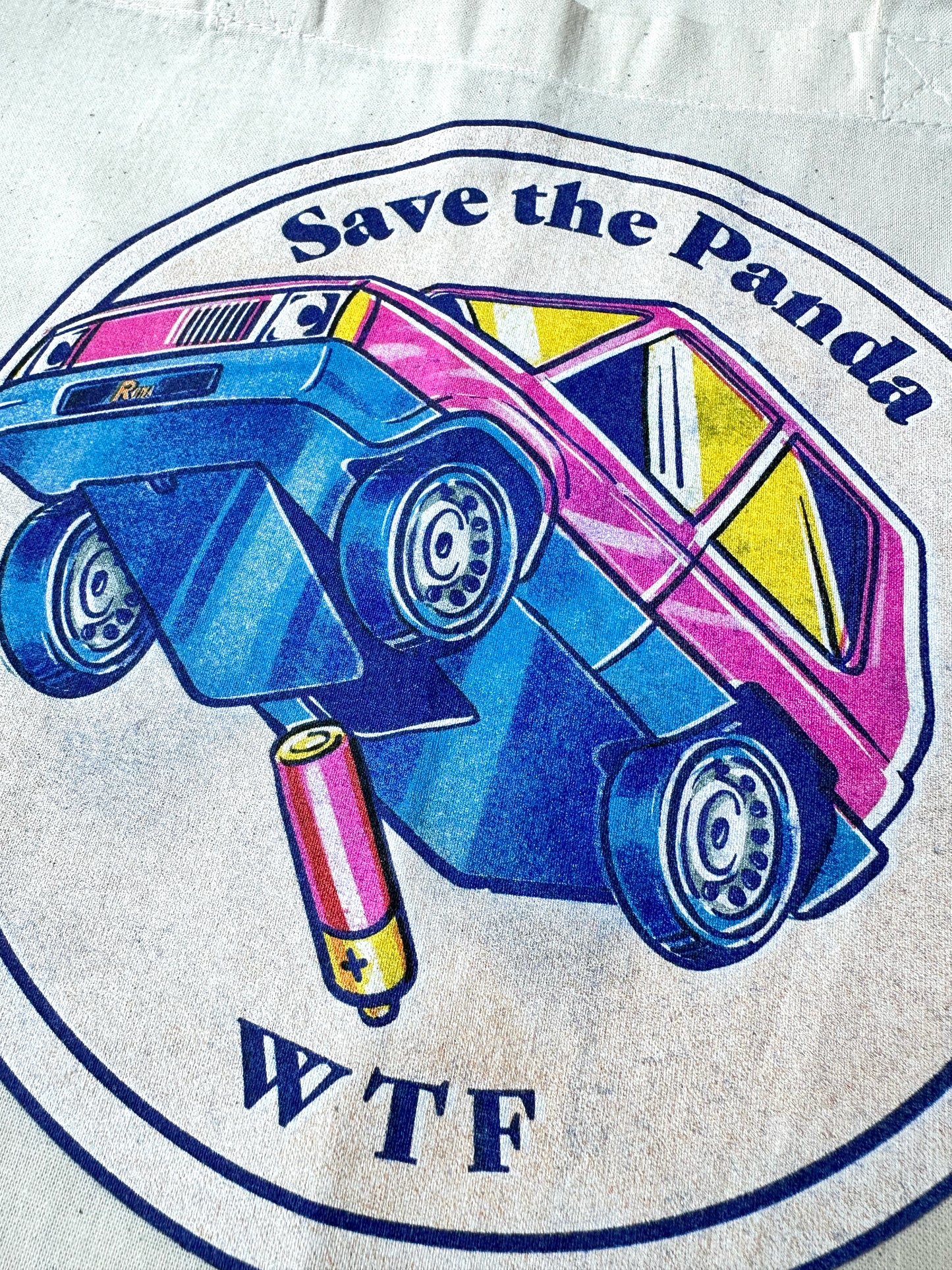 "Save the Panda" Tote Bag